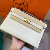 Considered bag shown from front angle