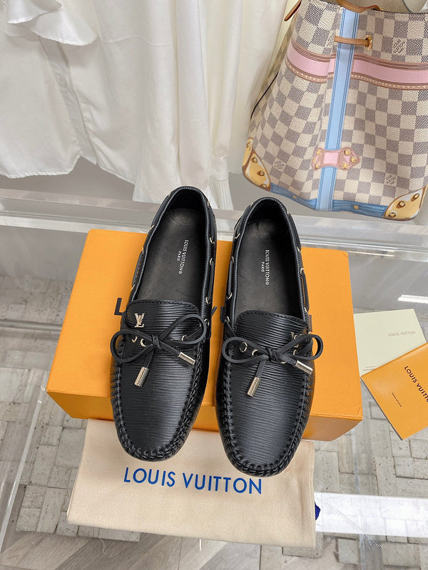 Louis Vuitton White Low-Top Sneakers - Lifestyle Styling Shot