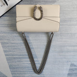 Top view of elevated modern women's handbag – women's designer-style accessory