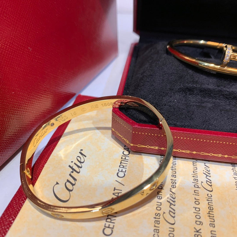 Lifestyle view of Cartier unisex jewelry piece
