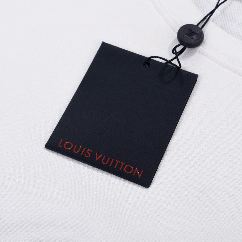 Back view of Louis Vuitton luxury clothing with contemporary cut