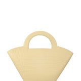 Close-up of Bottega Veneta shoulder bags hardware and fine stitching
