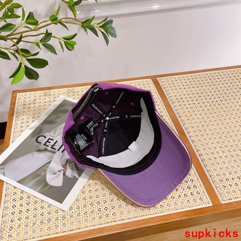 Side view of Louis Vuitton unisex cap