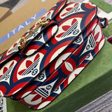 Styled lifestyle shot of modern signature women's handbag – women's luxury handbag