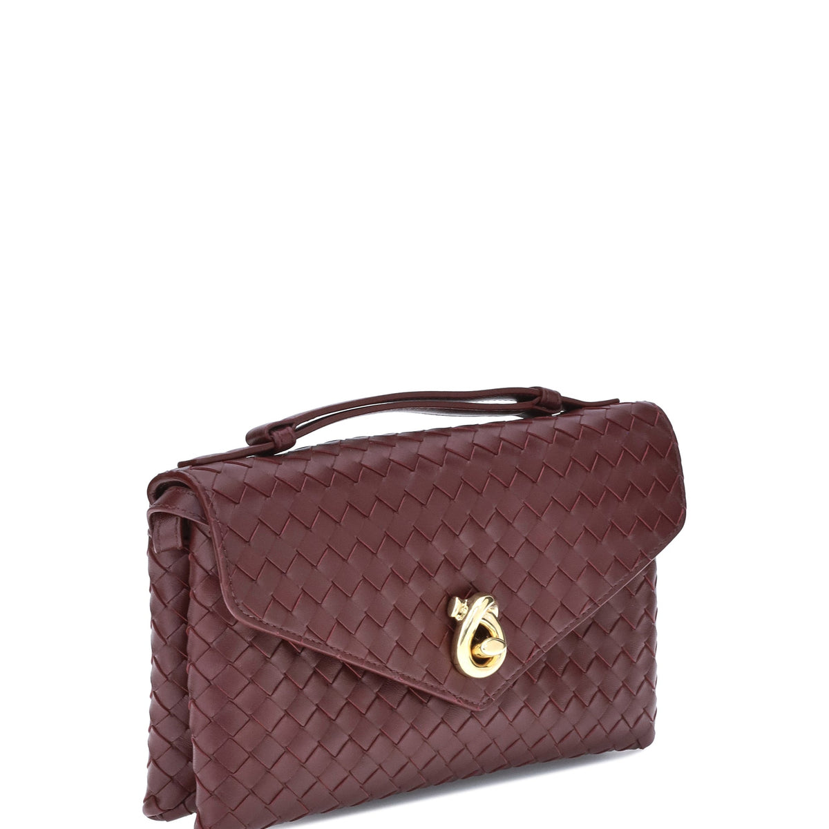 Bottega Veneta Bags? Bottega Veneta Women Knot Lock Shoulder Bag Premium Designer Shoulder Bag