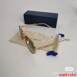 Angled view of Louis Vuitton unisex sunglasses