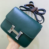 Close-up detail of timeless bag design