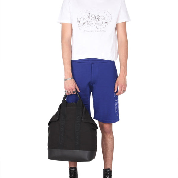 Alexander McQueen Shorts? Alexander Mcqueen Men Shorts With Embroidered Logo Everyday Lightweight Designer Shorts