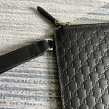 Side view of polished structured handbag