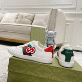Gucci bold contrast luxury sneakers view 7 sleek tonal finish