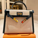 Interior view of chic premium bag