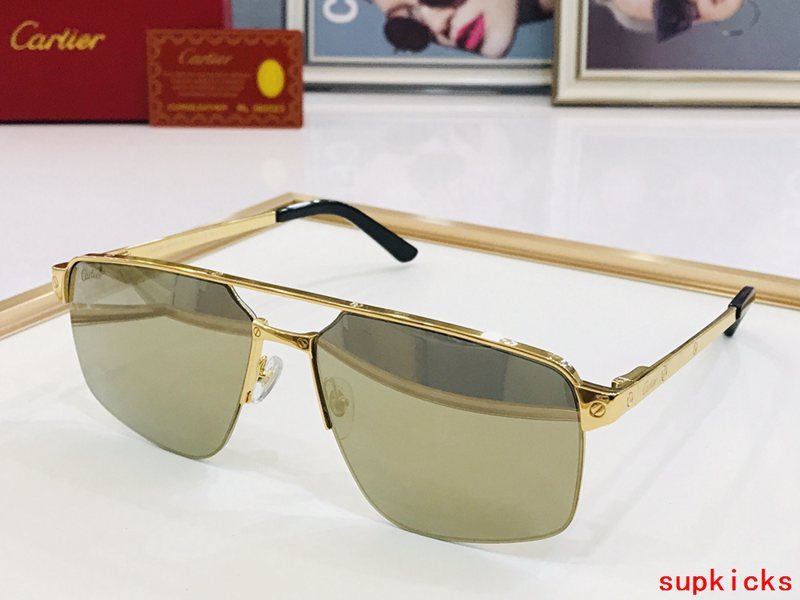 Front view of Cartier unisex sunglasses
