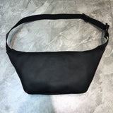 Polished Vegan Leather Handbag - Signature Hardware Accents | Women's Premium Handbag #259 - back view (image 4) of designer-inspired handbag
