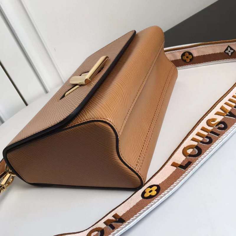Interior view of modern structured women's handbag – women's statement bag