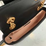 Close-up detail of structured statement women's handbag – women's luxury accessory