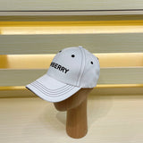 Side view of Burberry unisex cap