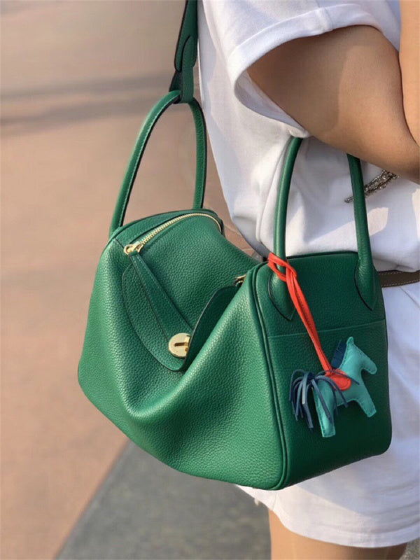  Timeless carryall bag carried on shoulder