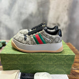 Gucci two-tone luxury sneakers view 11 sleek tonal finish