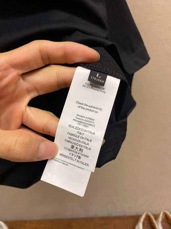 Close-up of Balmain designer clothing craftsmanship