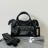 Zivas Charm Chic Craftsmanship Statement Handbag (Elevated Daily Companion) – Angled View