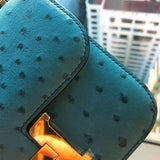 Close-up detail of considered bag design
