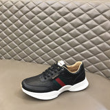 Gucci all-black luxury sneakers view 6 low-top design