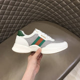 Gucci clean off-white luxury sneakers view 5 chunky sole construction