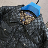 Full styled look of Louis Vuitton luxury clothing with streetwear-inspired cut