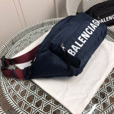 Back view of modern refined women's handbag – women's premium purse