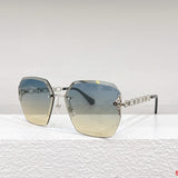 Angled view of Louis Vuitton unisex sunglasses