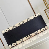 Close-up detail of everyday-luxe elevated women's handbag – women's luxury accessory