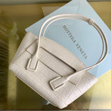 Bold Faux Leather Handbag - Signature Hardware Accents | Women's Everyday Carry Handbag #1730 - styled full view (image 7) of designer-inspired handbag
