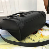 Top view of sleek chic women's handbag – women's everyday handbag