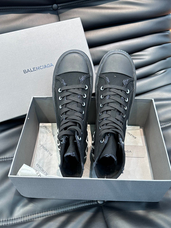 Balenciaga Beige Pointed-Toe Stiletto Heels - Angled View