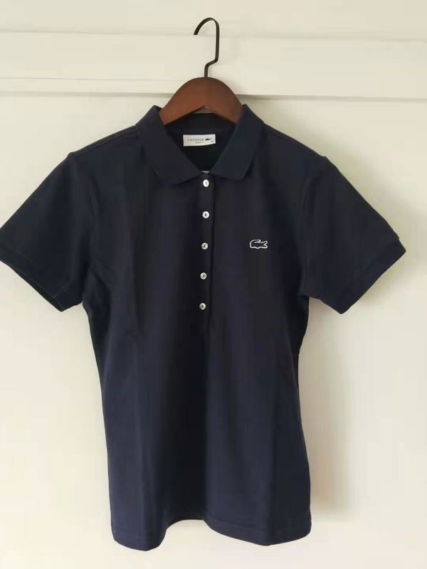 Back view of Lacoste luxury clothing with tailored silhouette