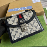 Front view of sleek statement women's handbag – women's statement bag