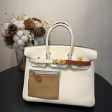  structured satchel styled with outfit