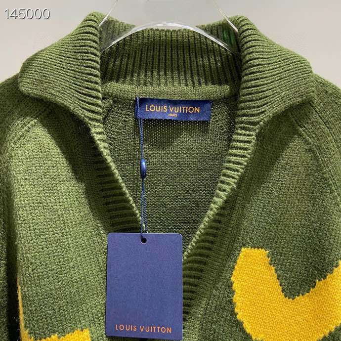 Back view of Louis Vuitton luxury clothing with relaxed-fit cut