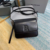 Effortless Premium PU Leather Handbag - Signature Hardware Accents | Women's Everyday Carry Handbag #650 - front view (image 1) of designer-inspired handbag