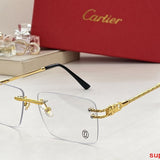 Front view of Cartier unisex sunglasses