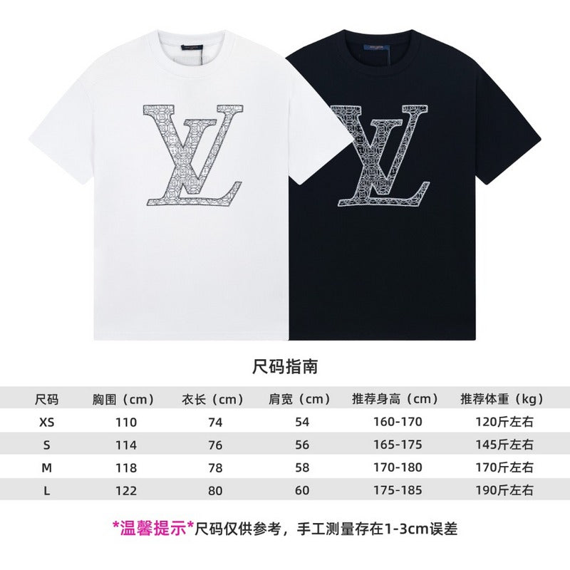 Back view of Louis Vuitton cotton t-shirt with everyday silhouette