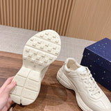 Gucci soft grey luxury sneakers view 9 chunky sole construction