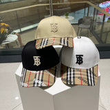 Side view of Burberry unisex cap