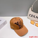 Close-up detail view of Louis Vuitton unisex cap