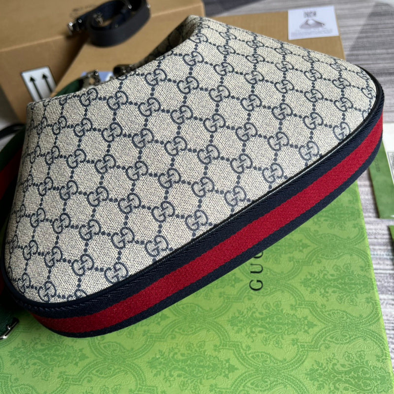 Back view of statement sleek women's handbag – women's premium purse