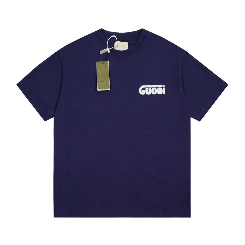 Side profile of Louis Vuitton cotton t-shirt with everyday silhouette