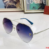 Close-up detail view of Cartier unisex sunglasses