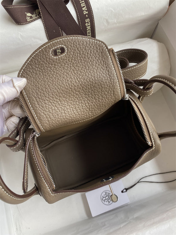 Interior view of polished premium bag