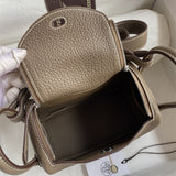 Interior view of polished premium bag