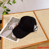 Close-up detail view of Louis Vuitton unisex cap